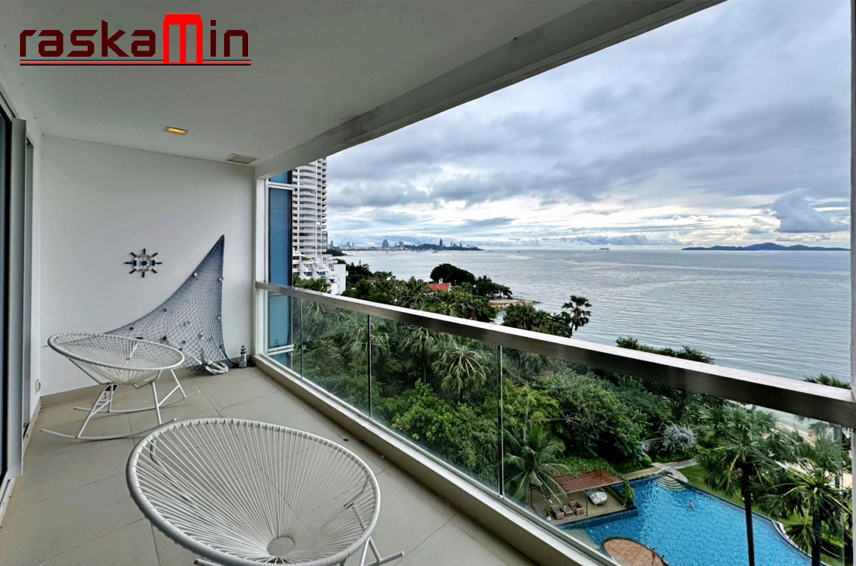 รูป FQ🗺️KT0087📲LineID @556ryccg🏄‍♂️2ห้องนอน 97ตรม ตึก A ชั้น7🏖️วิวทะเล พร้อมเฟอร์นิเจอร์🌴The Palm Wongamat Beach Pattaya - รูปที่ 2/13