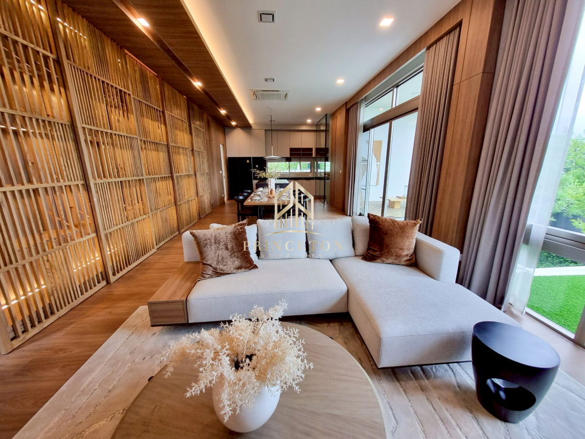 รูป ให้เช่า VIVE พระราม 9   บ้านเดี่ยวดีไซน์ใหม่ บรรยากาศสงบ เป็นส่วนตัว - รูปที่ 8/17