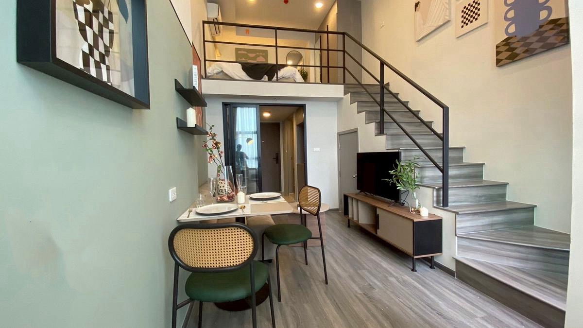 รูป WS6201 🏙 คอนโดใหม่ให้เช่า | IDEO Ramkhamhaeng – Lamsali Station ติด MRT แยกลำสาลี เพียง 18,000 บาท / เดือน - รูปที่ 3/7