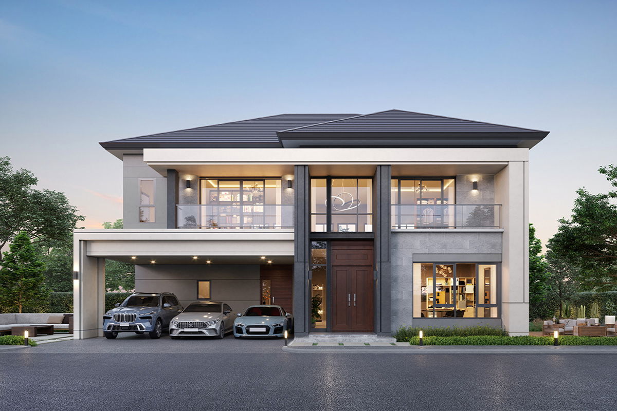 รูป ขายบ้านมือ 1 จากโครงการ เดอะซิตี้ ติวานนท์-งามวงศ์วาน 2  | ติดต่อฝ่ายขาย : 061-6598997- Line OA : @Newlight (มี@) - รูปที่ 15/16