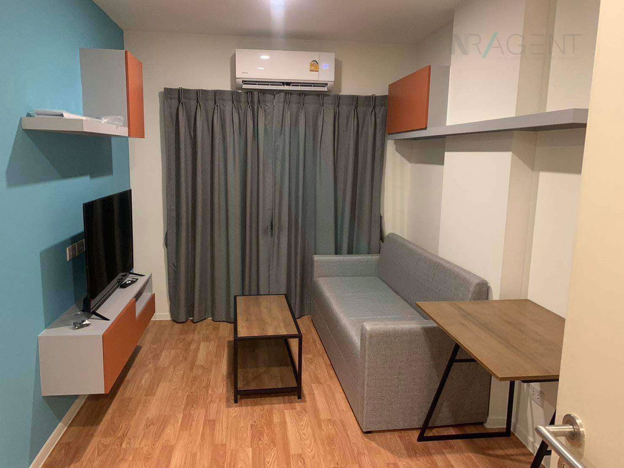 รูป 🎉 ให้เช่าคอนโด ลุมพินี วิลล์ พระนั่งเกล้า-ริเวอร์วิว อาคาร A ชั้น 5 1 ห้องนอน ขนาด 26 ตรม ใกล้ Central รัตนาธิเบศร์ - รูปที่ 2/8