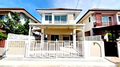 บ้านเดี่ยว ม.ศรีนครินทรวิโรฒ วิทยาเขตประสานมิตร : บ้านเดี่ยวหมู่บ้านบุณฑริกคลอง 4 ลำลูกกา 