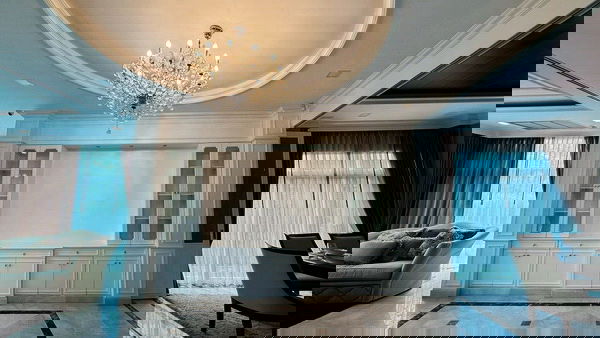 รูป [ให้เช่า] หมู่บ้าน เพอร์เฟค มาสเตอร์พีซ สุขุมวิท 77 / 5 ห้องนอน 5 ห้องน้ำ / 135 ตรว. **150,000** บ้านเดี่ยวหลังใหญ่โครงการหรู ตกแตต่งสวยคลาสสิค - รูปที่ 3/15