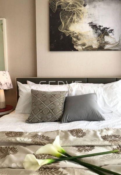 รูป 1 นอน 29.57 ตร.ม. แต่งสวย ชั้นสูง 15+ บนทำเลดีๆ มีรถรับส่ง BTS อ่อนนุช ที่คอนโด The Base Park West Sukhumvit 77 / ให้เช่าคอนโด - รูปที่ 2/9