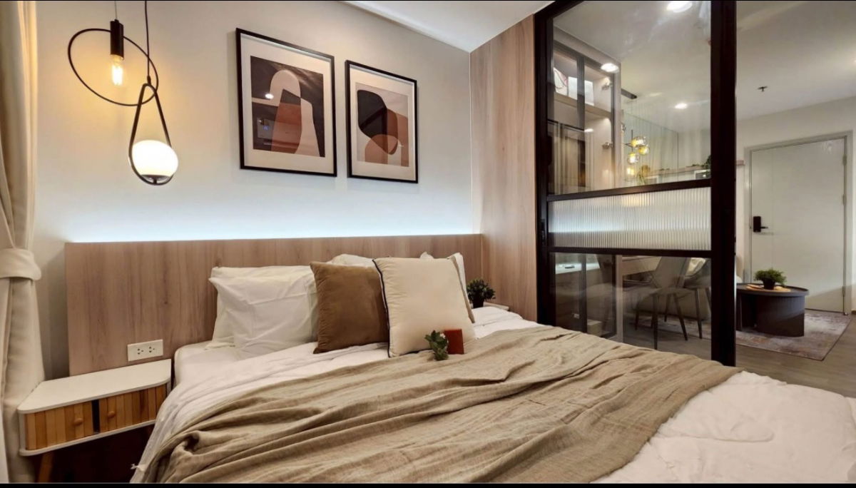 รูป โครงการ Regent Wutthakat  สามารถเดินได้จากรถไฟฟ้าวุฒากาศเพียง 180 เมตร ใกล้สาทร และตลาดพลู แหล่งของกินมากมาย 🌟 - รูปที่ 3/7