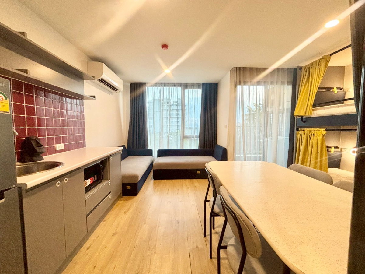 รูป 🔥หารกันคุ้มมากเตียง 2 ชั้น/พักได้ 4 คน  🔥 แอททิจูด บียู 🔥เฟอร์ครบครัน เข้ามาอยู่ได้เลยจ้า - รูปที่ 5/16