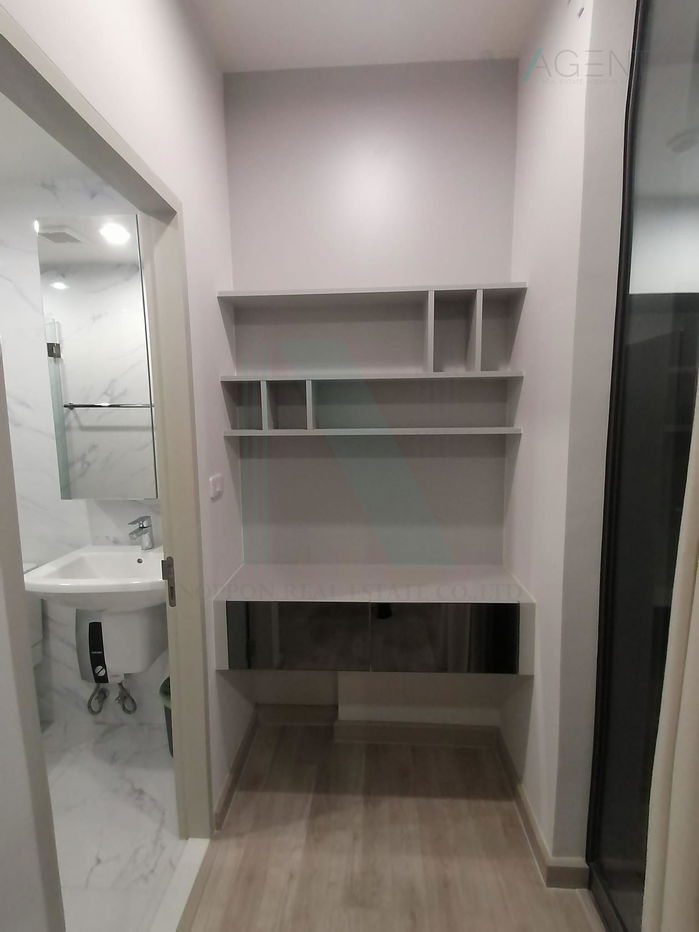 รูป 🎉 ให้เช่าคอนโด นิช ไพรด์ เตาปูน-อินเตอร์เชนจ์ อาคาร 1 ชั้น 25 1 ห้องนอน ขนาด 28.00 ตรม ใกล้ ศูนย์การค้ามณีพิมาน - รูปที่ 7/8