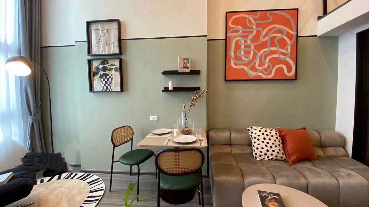 รูป WS6201 🏙 คอนโดใหม่ให้เช่า | IDEO Ramkhamhaeng – Lamsali Station ติด MRT แยกลำสาลี เพียง 18,000 บาท / เดือน - รูปที่ 4/7