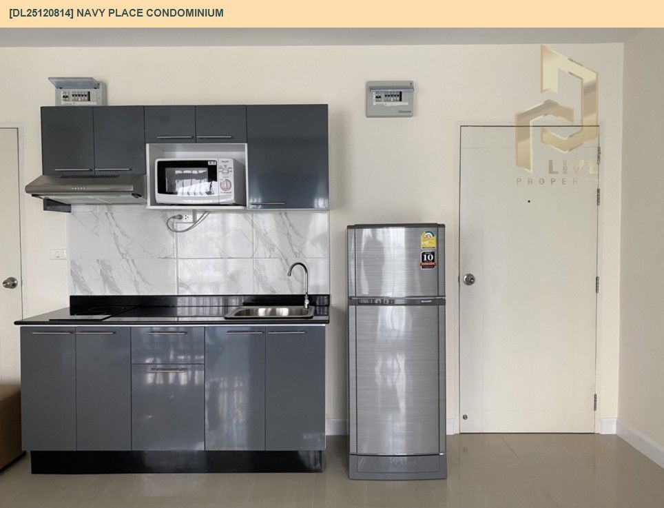 รูป DL25120814 ให้เช่าคอนโด นาวีเพลส เฉลิมพระเกียรติ 48 (Navy Place Condominium) ใกล้ - พร้อมเข้าอยู่ โทรด่วน 0614453194 LineID @162cjixi - รูปที่ 6/14