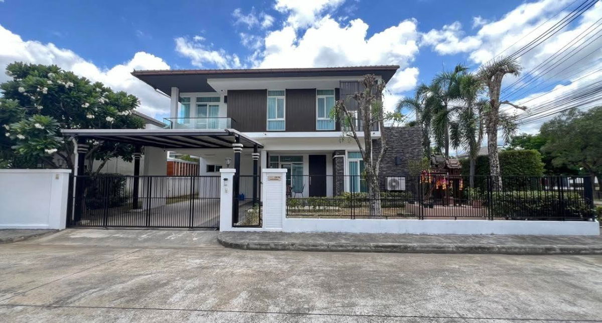 รูป บ้านเดี่ยว โครงการสีวลีเลควิว เชียงใหม่ ปล่อยเช่า 4 ห้องนอน 4 ห้องน้ำ พร้อมเฟอร์ (R860) T.0946511456 - รูปที่ 1/1