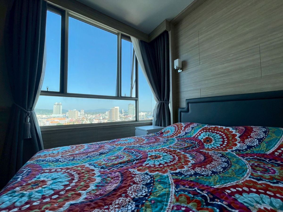 รูป เช่า คอนโด มาริน่า เบย์ฟร้อนท์ ศรีราชา ทำเลทอง ห้องสวยแถมเฟอร์ฯ ตกแต่งพร้อมอยู่ ใกล้แหล่งชุมชน - รูปที่ 6/27