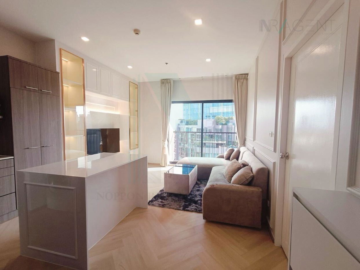 รูป 📌 ให้เช่าคอนโด โนเบิล รีวีล เอกมัย อาคาร 1 ชั้น 15 1 ห้องนอน ขนาด 48 ตรม ใกล้ สถานีขนส่งสายตะวันออก - รูปที่ 2/8