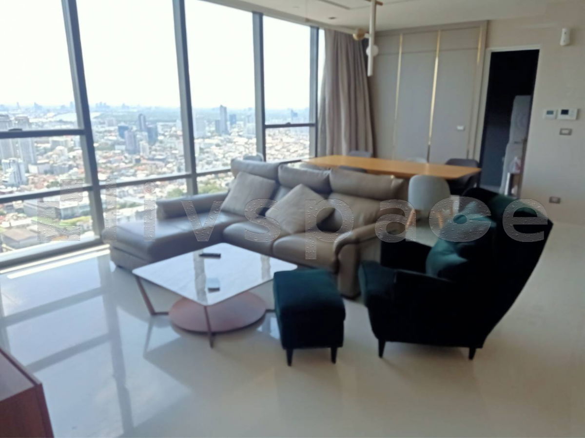 รูป ▚ LE233ツ [ขาย] ห้องระดับ Masterpiece! The Bangkok Sathorn 2 นอน 128 ตร.ม. ชั้นสูง วิวสวย Private Lift ติด BTS สุรศักดิ์ 0 เมตร เพียง 39.5 ล้าน! - รูปที่ 3/13