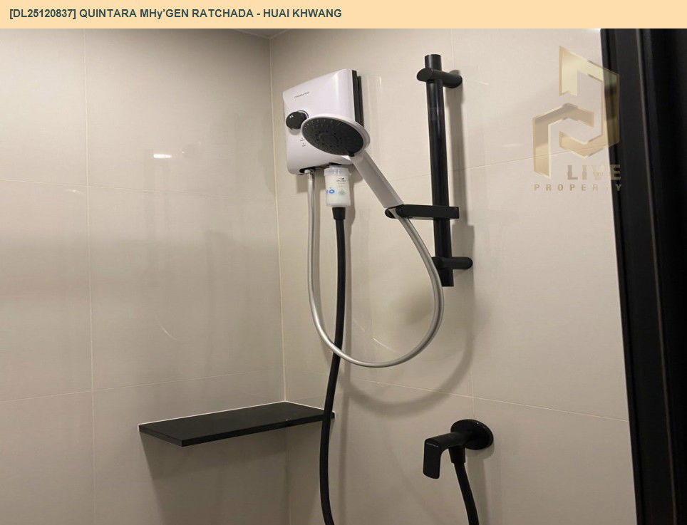 รูป DL25120837 ให้เช่าคอนโด ควินทารา มายเจน รัชดา - ห้วยขวาง (QUINTARA MHy’GEN RATCHADA - HUAI KHWANG) ใกล้ MRT ห้วยขวาง พร้อมเข้าอยู่ โทรด่วน 0638692663 LineID @257sxzzu - รูปที่ 7/8