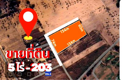 Land for sale Nong Prue, Chonburi : Land offer, suitable for both speculation and project development.