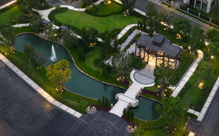 4-bed house for sale, 440 sqm, 115 sq wah, Grand Bangkok Boulevard Na Utthayan