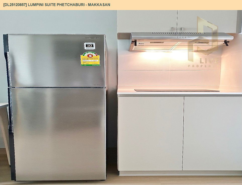 รูป DL25120857 ให้เช่าคอนโด ลุมพินี สวีท เพชรบุรี - มักกะสัน (Lumpini Suite Phetchaburi - Makkasan) ใกล้ MRT เพชรบุรี พร้อมเข้าอยู่ โทรด่วน 0653619502 LineID @534wlwof - รูปที่ 11/13
