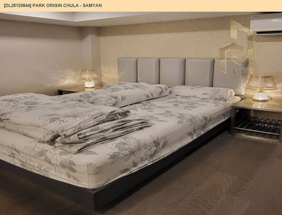 รูป DL25120844 ให้เช่าคอนโด พาร์ค ออริจิ้น จุฬา - สามย่าน (PARK ORIGIN CHULA - SAMYAN) ใกล้ MRT หัวลำโพง พร้อมเข้าอยู่ โทรด่วน 0653619502 LineID @534wlwof - รูปที่ 3/10