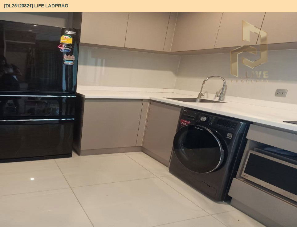 รูป DL25120821 ให้เช่าคอนโด ไลฟ์ ลาดพร้าว (Life Ladprao) ใกล้ BTS ห้าแยกลาดพร้าว พร้อมเข้าอยู่ โทรด่วน 0653619502 LineID @534wlwof - รูปที่ 7/9
