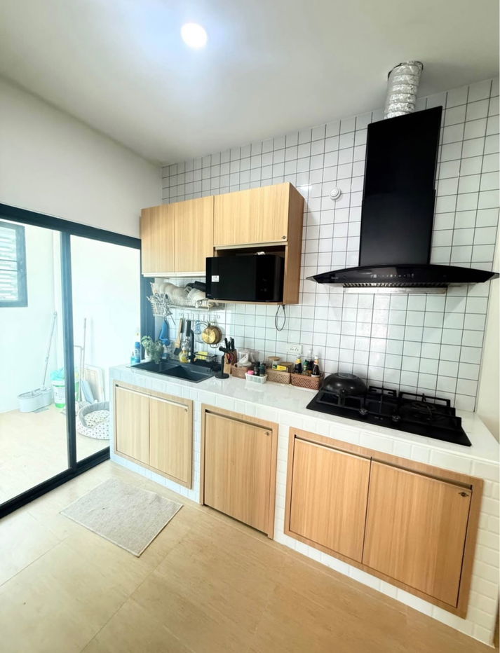 รูป เช่า ให้เช่า ปล่อยเช่า ทาวน์โฮม พหลโยธิน วัชรพล The Ricco Town ราคาถูก สนใจ Line: @951qfbfi - รูปที่ 3/7