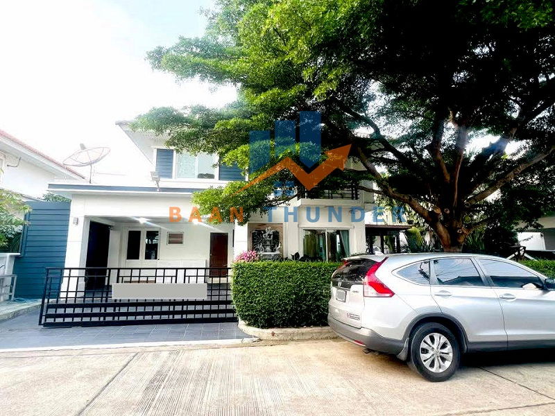 รูป ขาย บ้านหรู สัมมากร 136.5 ตารางวา พระราม5 นครอินทร์ - ราชพฤกษ์  ตกเเต่งไว้ครบ พร้อมอยู่ - รูปที่ 19/19