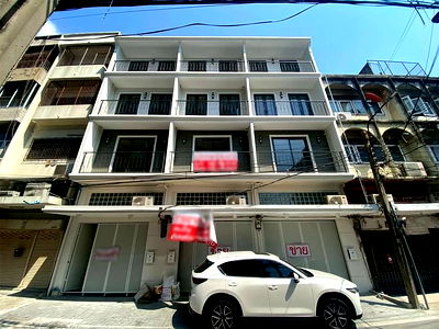 อาคารพาณิชย์ กรุงเทพมหานคร : ขายอาคารพาณิชย์ 4.5 ชั้น รีโนเวทใหม่ ซอยประชาสงเคราะห์ 33 ใกล้พระราม 9 – รัชดา