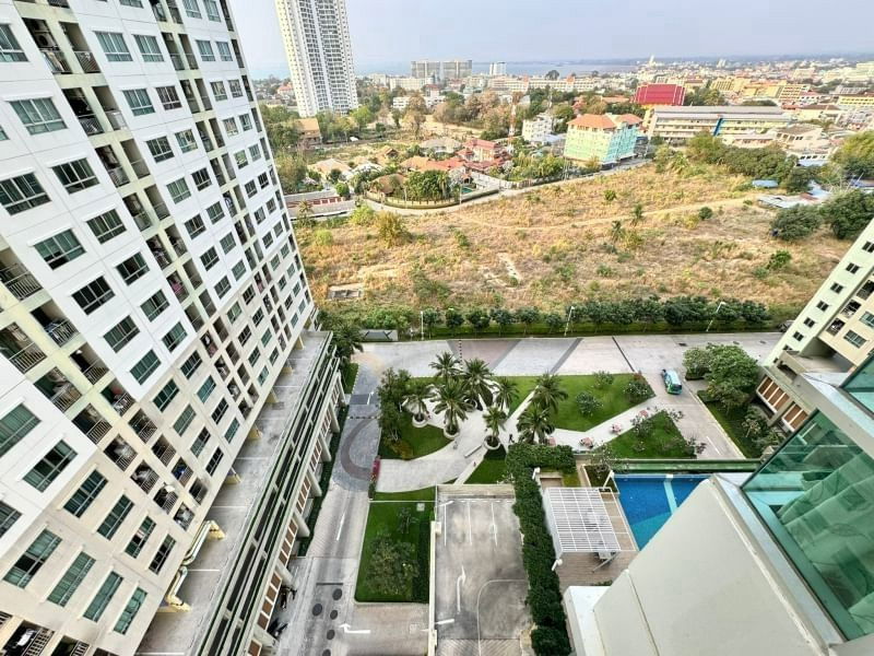 รูป FQ🗺️KT0093📲LineID @556ryccg🌴1ห้องนอน 34ตรม ชั้น15 ตึกB พร้อมเฟอร์นิเจอร์⛵Lumpini Ville Naklua🏖️ลุมพินี วิลล์ นาเกลือ วงศ์อมาตย์ - รูปที่ 9/12