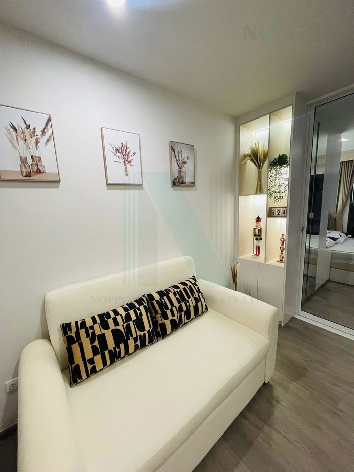 รูป 🔺 ให้เช่าคอนโด รีเจ้นท์ โฮม วุฒากาศ อาคาร A ชั้น 30 1 ห้องนอน ขนาด 26 ตรม ใกล้ BTS วุฒากาศ - รูปที่ 2/8