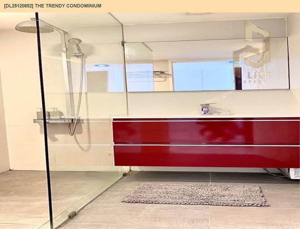 รูป DL25120852 ให้เช่าคอนโด เดอะ เทรนดี้ คอนโดมิเนียม (The Trendy Condominium) ใกล้ BTS นานา พร้อมเข้าอยู่ โทรด่วน 0800343450 LineID @655ebbvc - รูปที่ 7/8