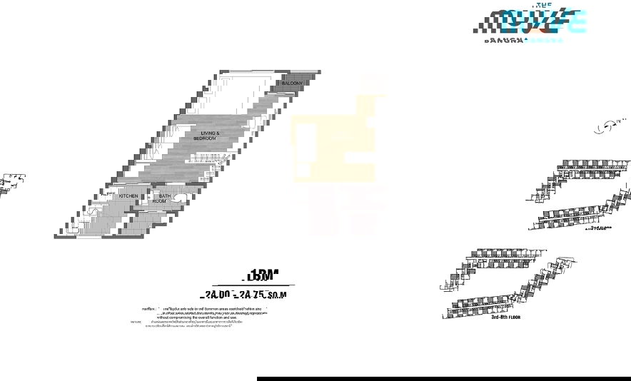 รูป ให้เช่า คอนโด The Muve Bangna 1ห้องนอน 1ห้องน้ำ เฟอร์ครบ  - รูปที่ 15/15