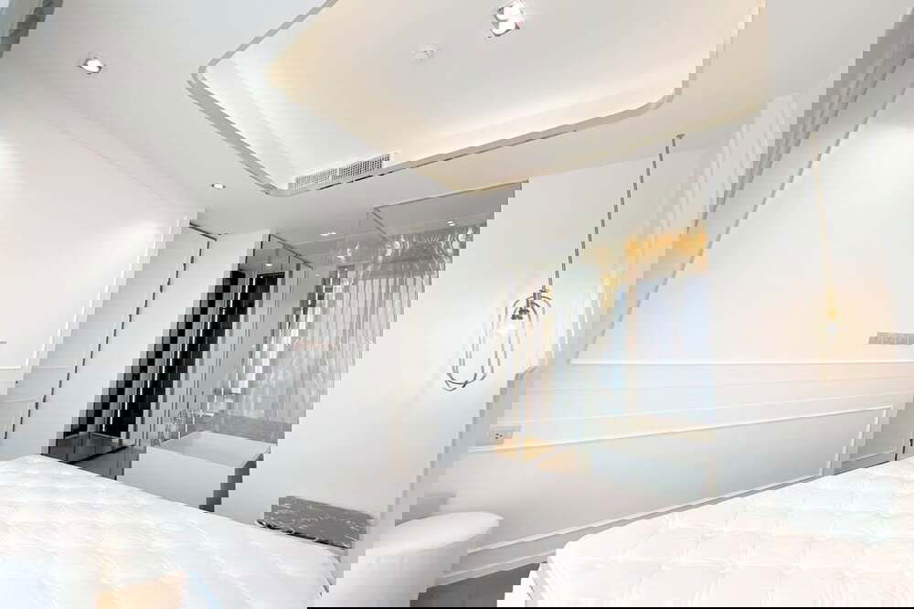 รูป 🔥 สำหรับเช่า !! วิวสวน, ชั้นสูง 24++, ตกแต่งสไตล์โมเดิร์น !! 🔥 Code C20250100014........28 Chidlom, 1 ห้องนอน, 1 ห้องน้ำ, แต่งครบ, พร้อมเข้าอยู่📣📣 - รูปที่ 10/22