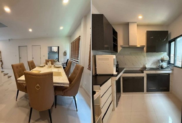 รูป ให้เช่าบ้านเดี่ยว 2 ชั้น โครงการเดอะ ซิตี้ พระราม 9-รามคำแหง ถนนกรุงเทพกรีฑาตัดใหม่ เฟอร์นิเจอร์ครบ อยู่อาศัย - รูปที่ 11/12