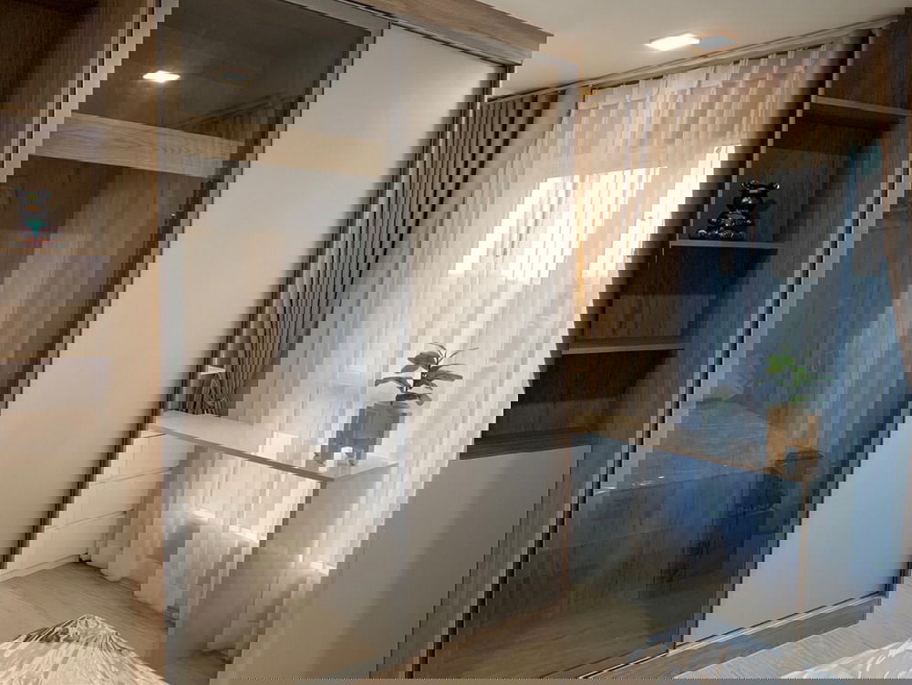 รูป Call : 091-545-5346 Condo Kave Town Island ติดมหาวิทยาลัยกรุงเทพ รังสิต 22.60 ตารางเมตร 1 ห้องนอน ชั้น5 ตึก D ทิศเหนือ ตกแต่งครบ (ขายพร้อมผู้เช่า) - รูปที่ 3/13