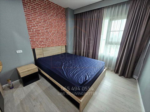 ( ห้องว่าง ) ให้เช่า Aspire สาทร  ท่าพระ (1 Bedroom ) BTS ตลาดพลู