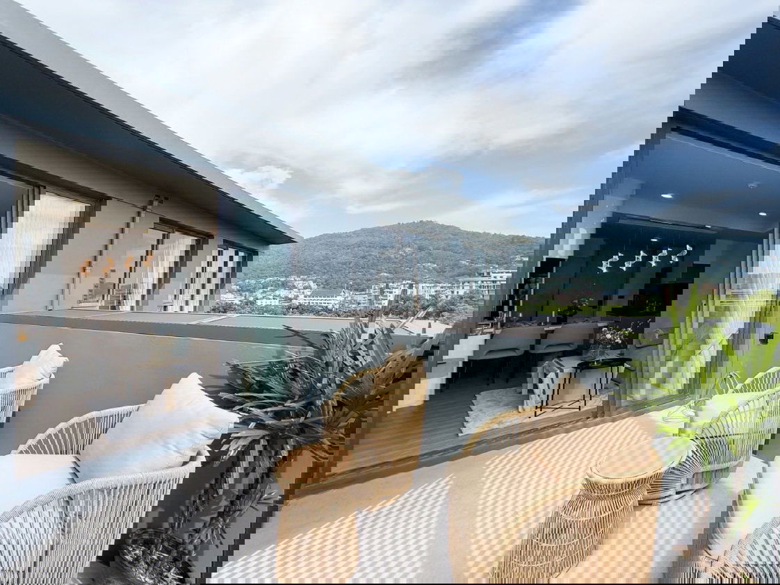 รูป 🔥ข้อเสนอสุดพิเศษ🔥คอนโด 2 ห้องนอน สไตล์รีสอร์ต โครงการ The Deck Patong | วิวสระและภูเขา - U5606032 - รูปที่ 5/18