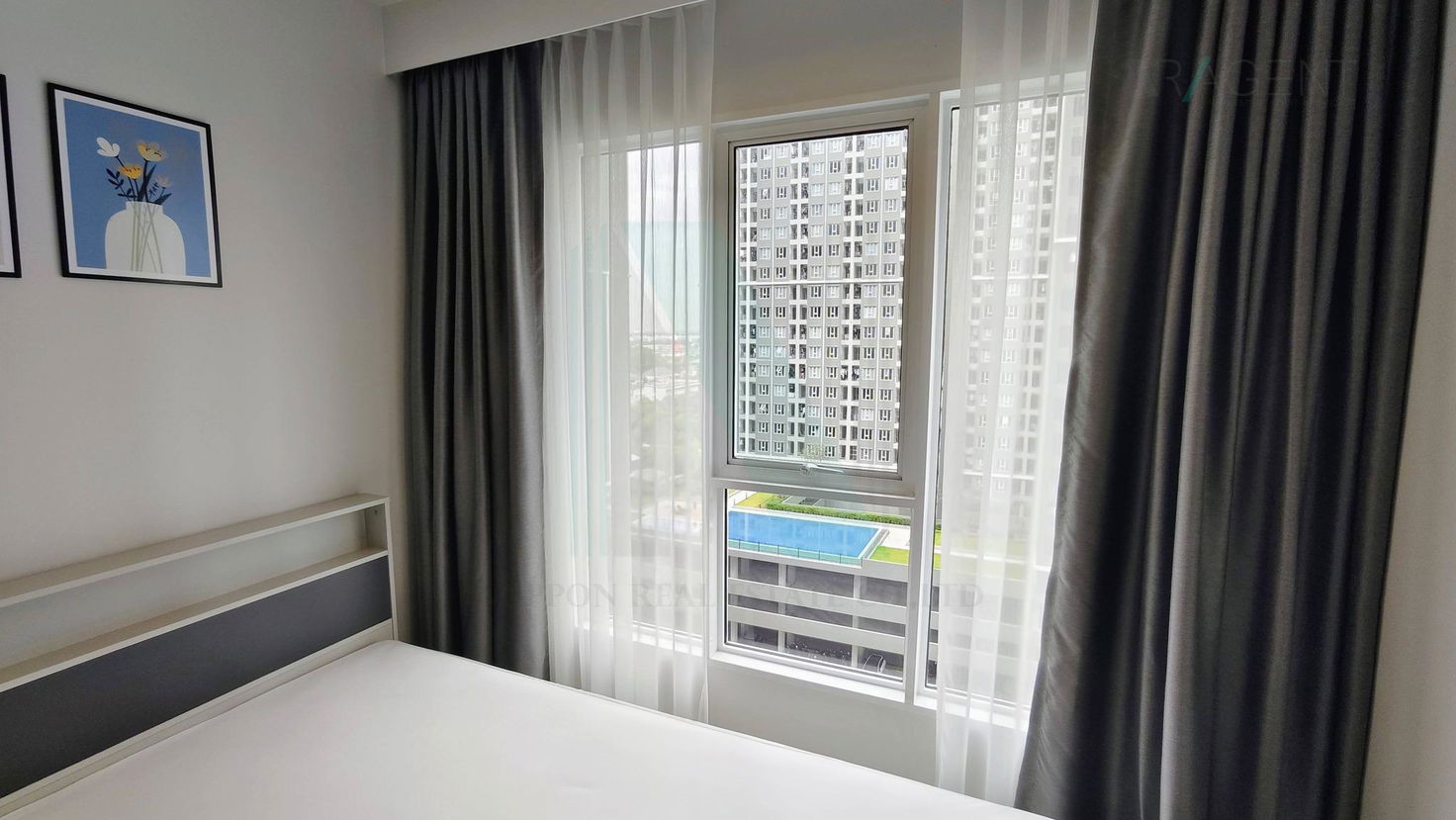 รูป ให้เช่าคอนโด รีเจ้นท์ โฮม บางนา อาคาร D ชั้น 11 1 ห้องนอน ขนาด 28.00 ตรม ใกล้ BTS บางนา - รูปที่ 7/8