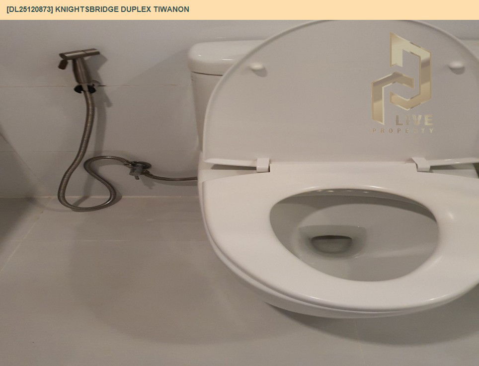 รูป DL25120873 ให้เช่าคอนโด ไนท์บริดจ์ ดูเพล็กซ์ ติวานนท์ (Knightsbridge Duplex Tiwanon) ใกล้ MRT กระทรวงสาธารณสุข พร้อมเข้าอยู่ โทรด่วน 0614453194 LineID @162cjixi - รูปที่ 9/11