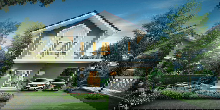 รูป บ้านมือสองสภาพดี ในโครงการ Perfect Place สุขุมวิท 77 ทำเลศักยภาพ ใกล้เมือง พร้อมเข้าอยู่ - รูปที่ 1/3