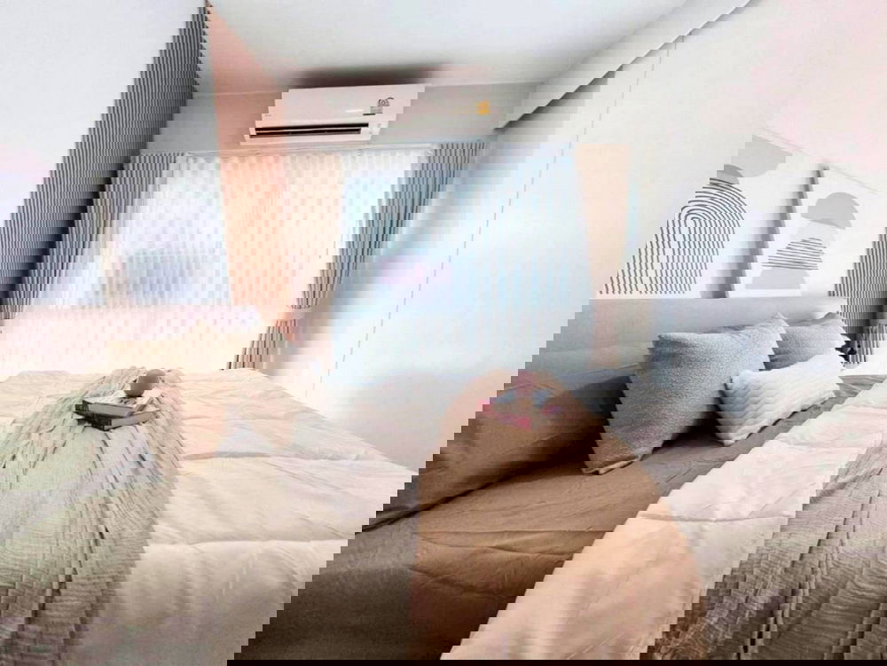 รูป Call : 092-441-1881 ขายคอนโด เอ สเปซ สุขุมวิท 77 ใกล้รถไฟฟ้าสีเหลือง สถานีศรีนุช 45.68 ตารางเมตร 1 ห้องนอน ชั้น1 วิวสระส่วนตัว ตึกF ตกแต่งครบ - รูปที่ 3/12