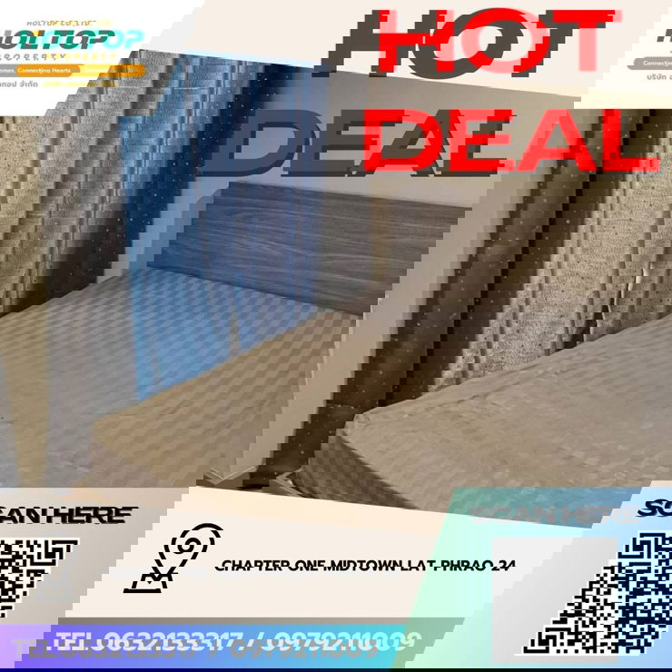 picture #Z3863💥 271268 🔥 Condo for Rent: Chapter One Midtown Lat Phrao 24 - 1/5