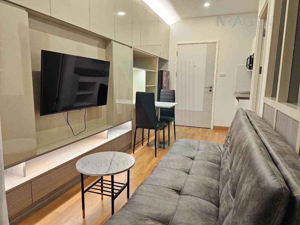 รูป 🎊 ให้เช่าคอนโด ลุมพินี เพลส รัชดา-สาธุ อาคาร 1 ชั้น 25 1 ห้องนอน ขนาด 29.00 ตรม ใกล้ Central rama 3 - รูปที่ 5/8