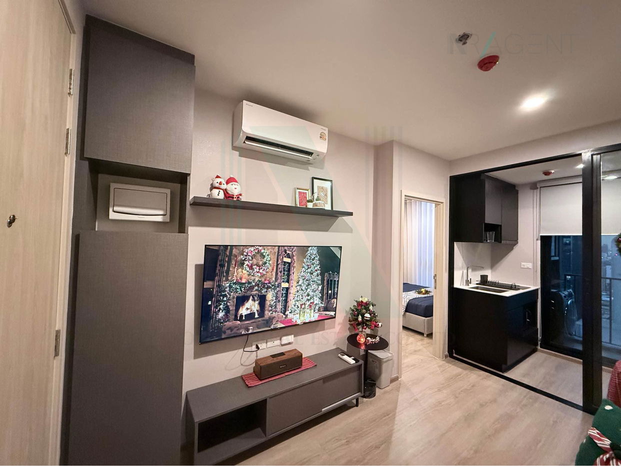 รูป 🎉 ให้เช่าคอนโด นิว ดิสทริค อาร์ 9 อาคาร N ชั้น 26 1 ห้องนอน ขนาด 30 ตรม ใกล้ MRT พระราม 9 - รูปที่ 8/8