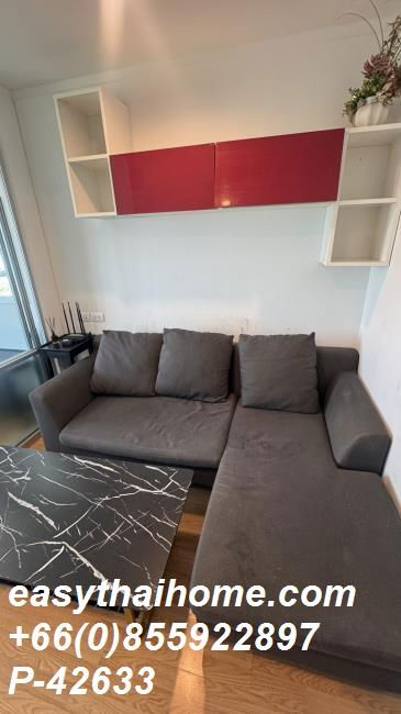 รูป P-42633 ให้เช่า คอนโด ลุมพินี เพลส ศรีนครินทร์-หัวหมาก สเตชั่น  เขตสวนหลวง กรุงเทพมหานคร พร้อมอยู่ ราคาถูก Line Id: @easythaihome 085-592-2897 - รูปที่ 7/14