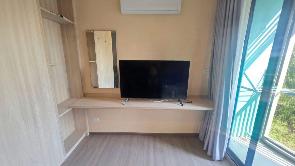 รูป Y162 ให้เช่าคอนโด The Muve Kaset(เดอะ มูฟ เกษตร) ใกล้ ม. เกษตร 700 ม.  พร้อมเฟอร์และเครื่องใช้ไฟฟ้า พร้อมเข้าอยู่ ที่จอดรถฟรี 1 คัน🚗 - รูปที่ 4/10