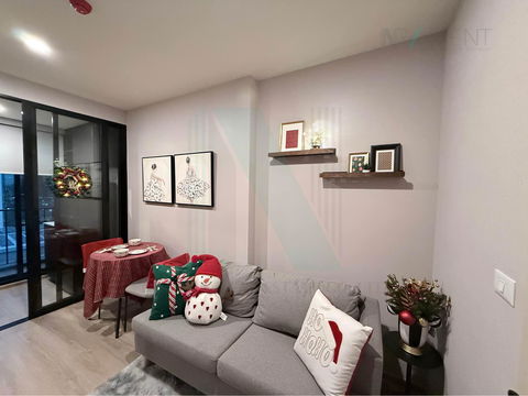 🚩 ให้เช่าคอนโด นิว ดิสทริค อาร์ 9 อาคาร N ชั้น 26 1 ห้องนอน ขนาด 30 ตรม ใกล้ MRT พระราม 9