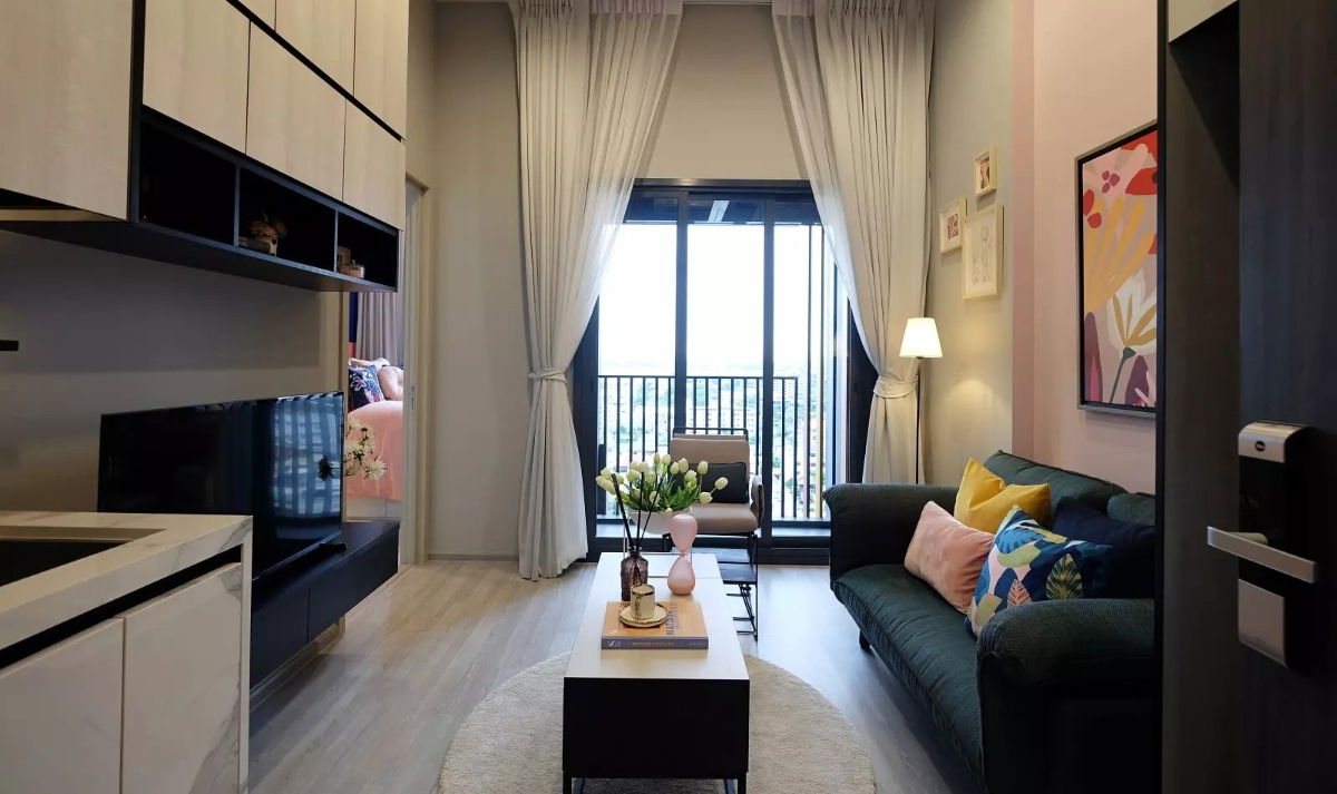 รูป 🏢 **ให้เช่า: The Line Sukhumvit 101** ห้องสวย เครื่องใช้ไฟฟ้าครบพร้อมลากกระเป๋าเข้าอยู่ได้ทันที ใกล้ BTS ปุณวิถี - รูปที่ 1/9