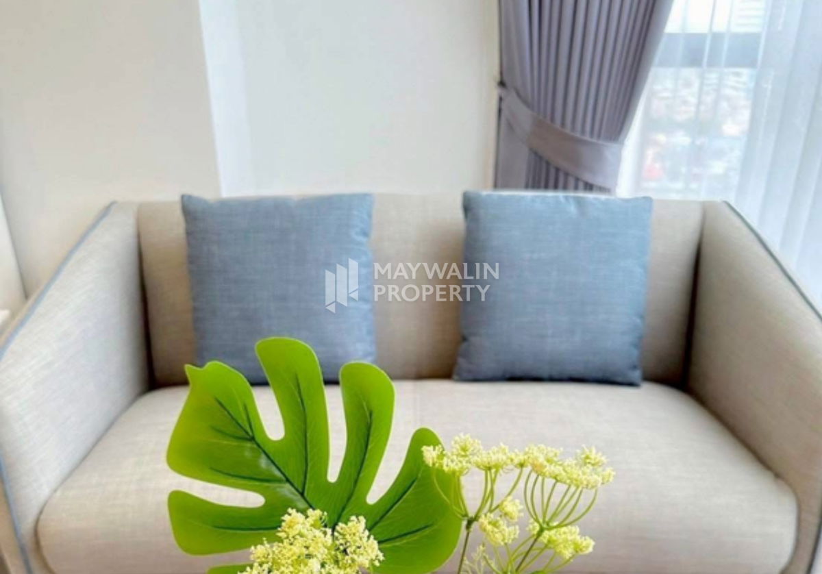 รูป 🏙 ให้เช่า เดอะริช พระราม9   | 1 Bed 1Bath   26 ตร.ม. | 15,000 บาท 📲 Line ID: 0842932624/Junesone520 - รูปที่ 2/8