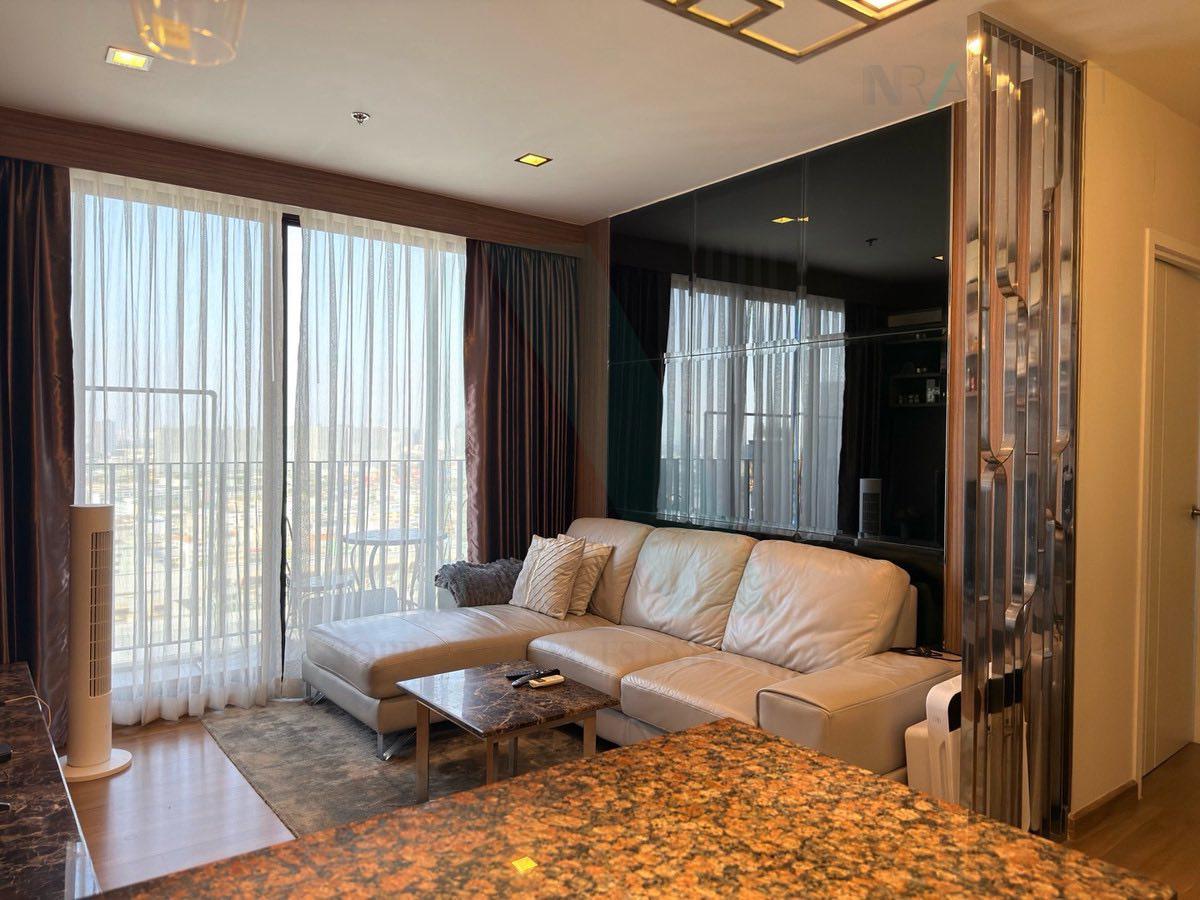 รูป 🚩 ให้เช่าคอนโด เดอะ ทรี อินเตอร์เชนจ์ อาคาร A ชั้น 27 2 ห้องนอน ขนาด 63 ตรม ใกล้ โรงพยาบาลบางโพ - รูปที่ 2/8