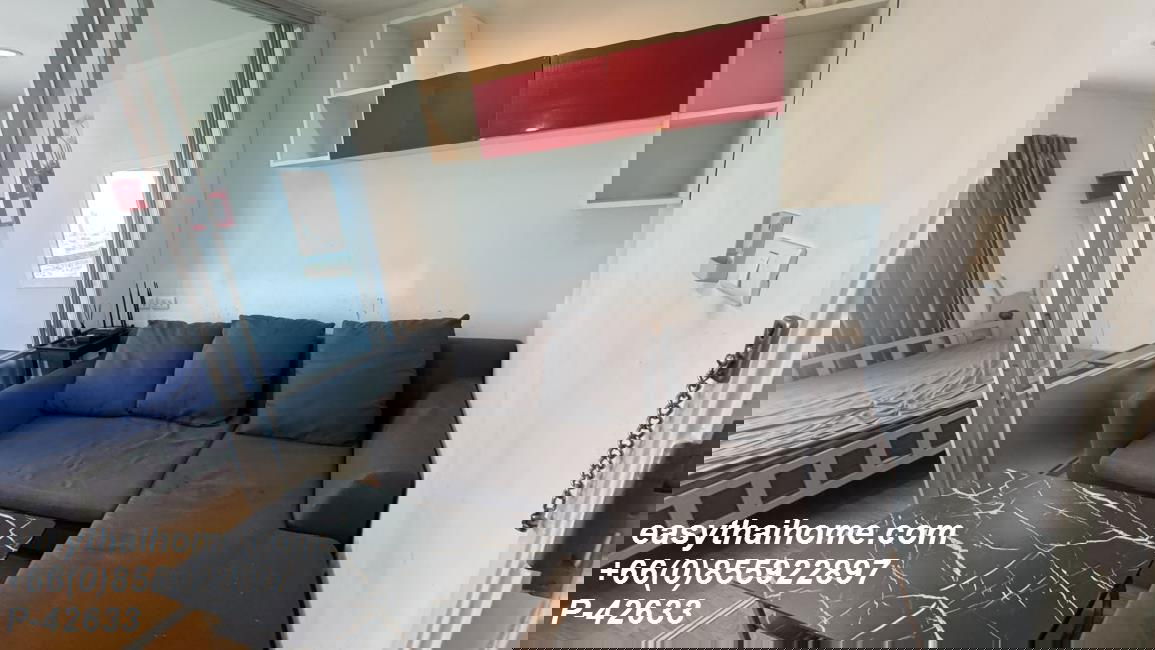 รูป P-42633 ให้เช่า คอนโด ลุมพินี เพลส ศรีนครินทร์-หัวหมาก สเตชั่น  เขตสวนหลวง กรุงเทพมหานคร พร้อมอยู่ ราคาถูก Line Id: @easythaihome 085-592-2897 - รูปที่ 6/14