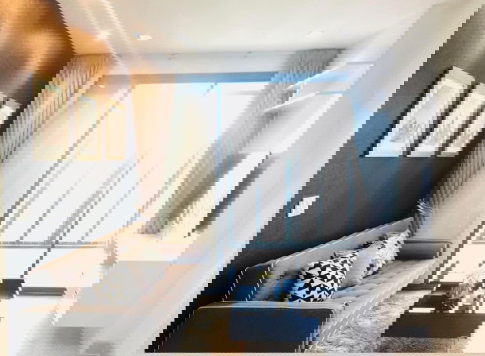 รูป 💒☃️🌈2 ห้องนอน 2 ห้องน้ำ ไอดีโอโมบิพระราม 9 ชั้น 28 ขนาด 56 ตรม. แต่งครบ เพียง 31,000 บาทจองเลยมีเงินคืน 1,000 บาท โทร 094-5603437 - รูปที่ 7/9